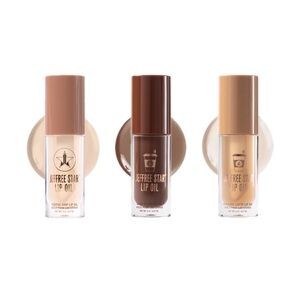 Jeffree Star Lip Oil Trio - Triple Shot Bundle Coffee, Cocoa, Latte - NIB
